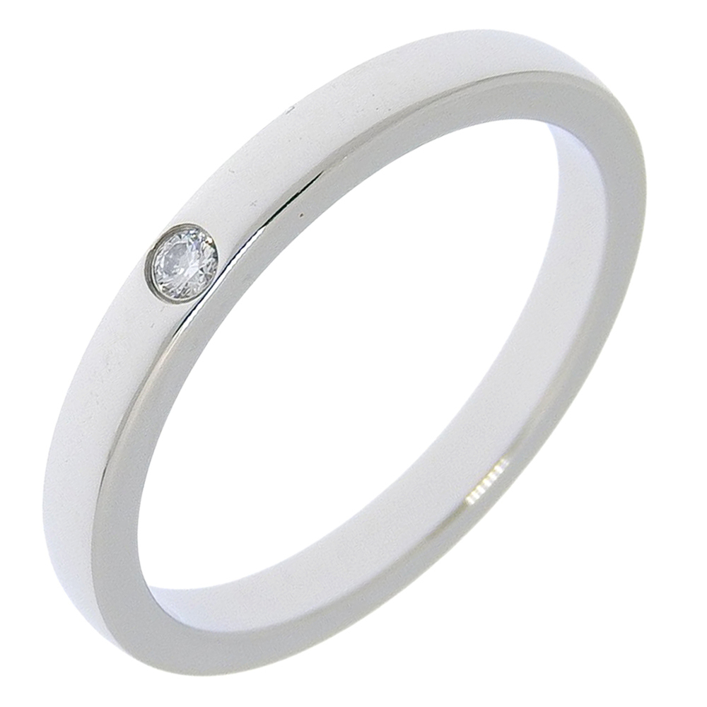 CARTIER Silver Diamond Ring